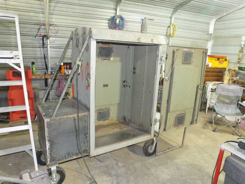 Build page 3. BBQ Smoker Cooker Grill made in St Augustine Fl.